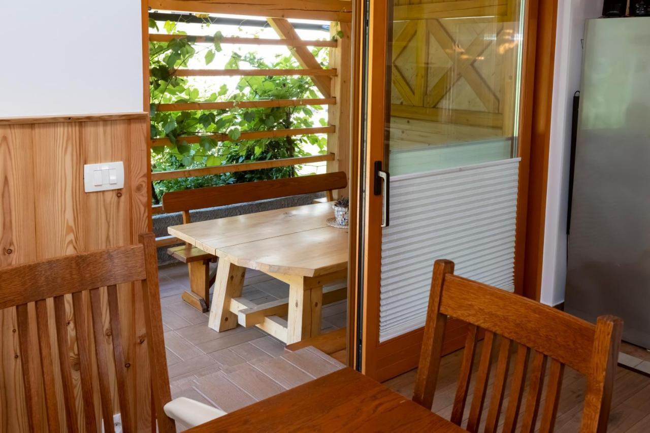 Chalet Pr Dobravc Bohinj Exteriör bild